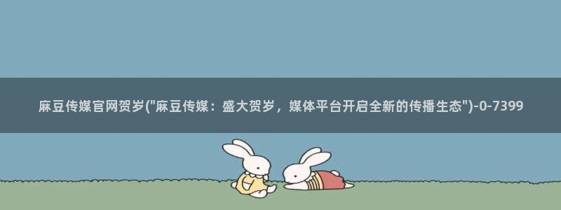 麻豆视传媒官网